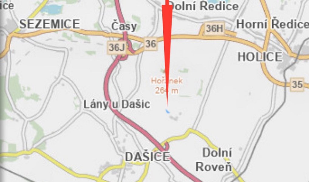 Prodej pole 6 671 m², Dolní Roveň – náhled fotky 5