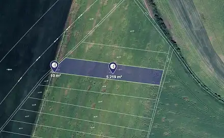 Prodej pole 5 229 m², Koštice, okres Louny