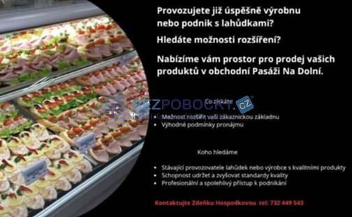 Pronájem kanceláře 50 m², Dolní, Havlíčkův Brod