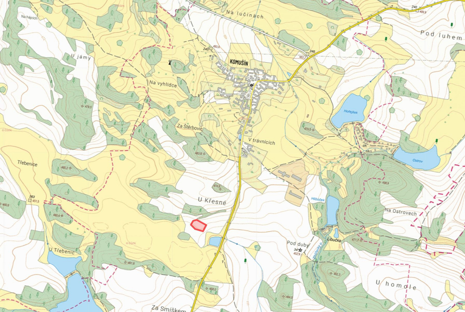 Prodej pole 3 987 m² — photo 2