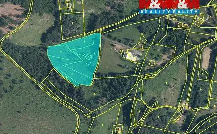 Prodej pozemku 12 588 m², Pstruží, okres Frýdek-Místek