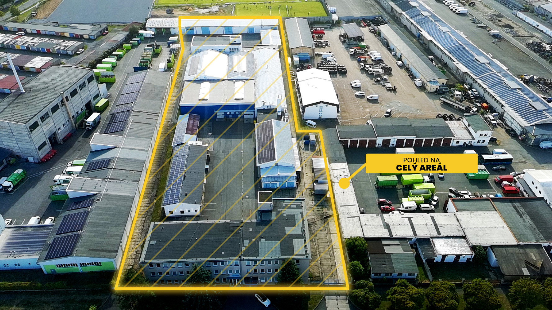 Prodej skladovacích prostor 12 364 m²