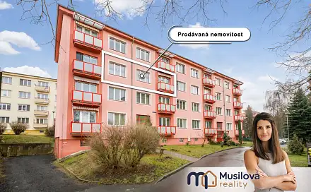 Prodej bytu 2+1 56 m², Libušina, Teplice
