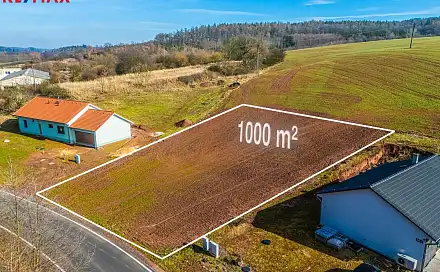 Prodej stavebního pozemku 1 000 m², Pozdeň, okres Kladno