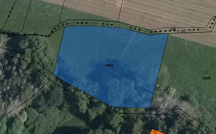 Prodej pozemku 65 m², Zárubice, okres Třebíč