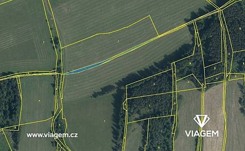 Prodej pole 1 067 m², Mezina, okres Bruntál