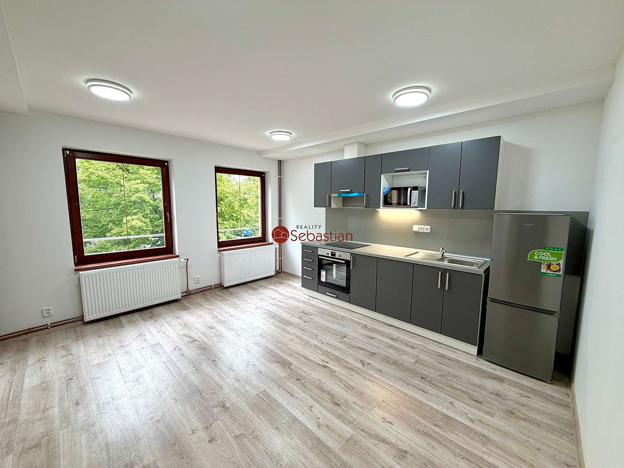 Pronájem bytu 1+kk 60 m²