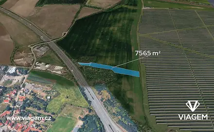 Prodej pole 1 260 m², Nová Ves, okres Mělník