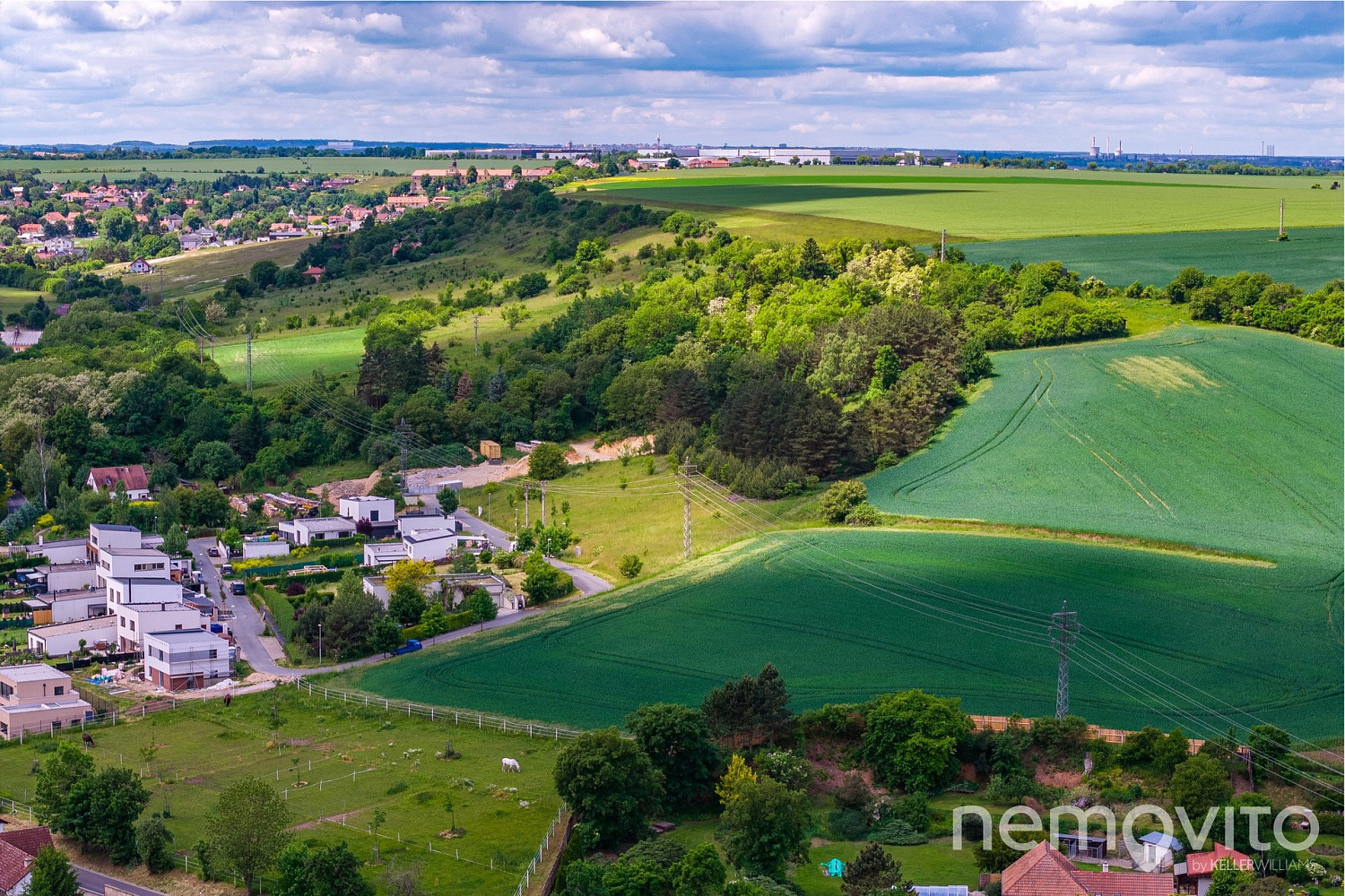 Prodej stavebního pozemku 1 419 m² – pohled 5