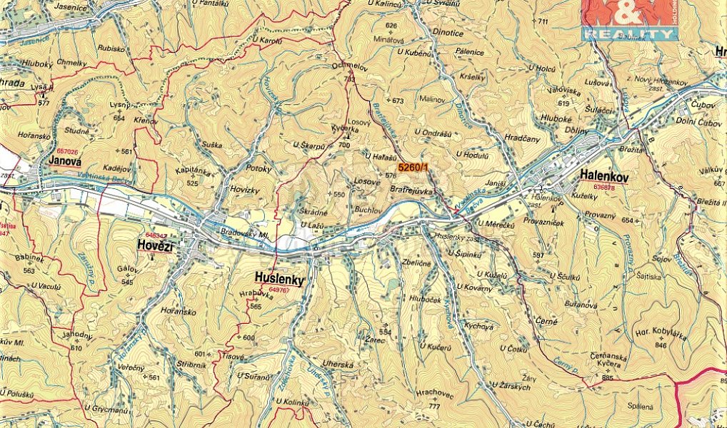 Prodej lesa 4 913 m², Huslenky – náhled fotky 6