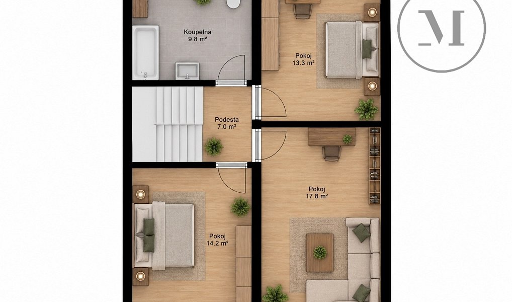 Prodej nájemního domu, činžáku 108 m², Třeboň – náhled fotky 8