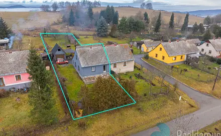 Prodej domu 110 m² s pozemkem 1 067 m², Polná na Šumavě - Květušín, okres Český Krumlov
