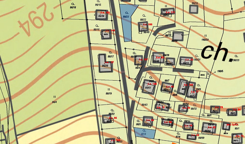 Prodej zahrady 10 m², Chbany – náhled fotky 3