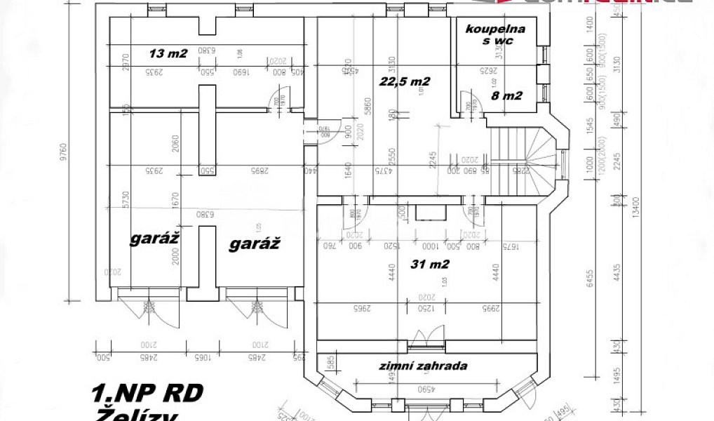 Prodej domu 286 m² s pozemkem 3 176 m², Želízy – náhled fotky 10