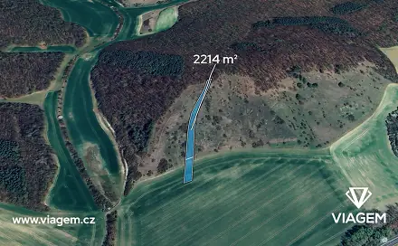 Prodej pole 820 m², Nevojice, okres Vyškov