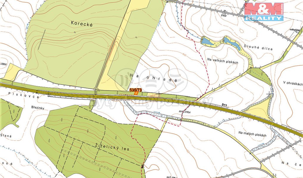 Prodej pole 656 m², Choťovice – náhled fotky 2