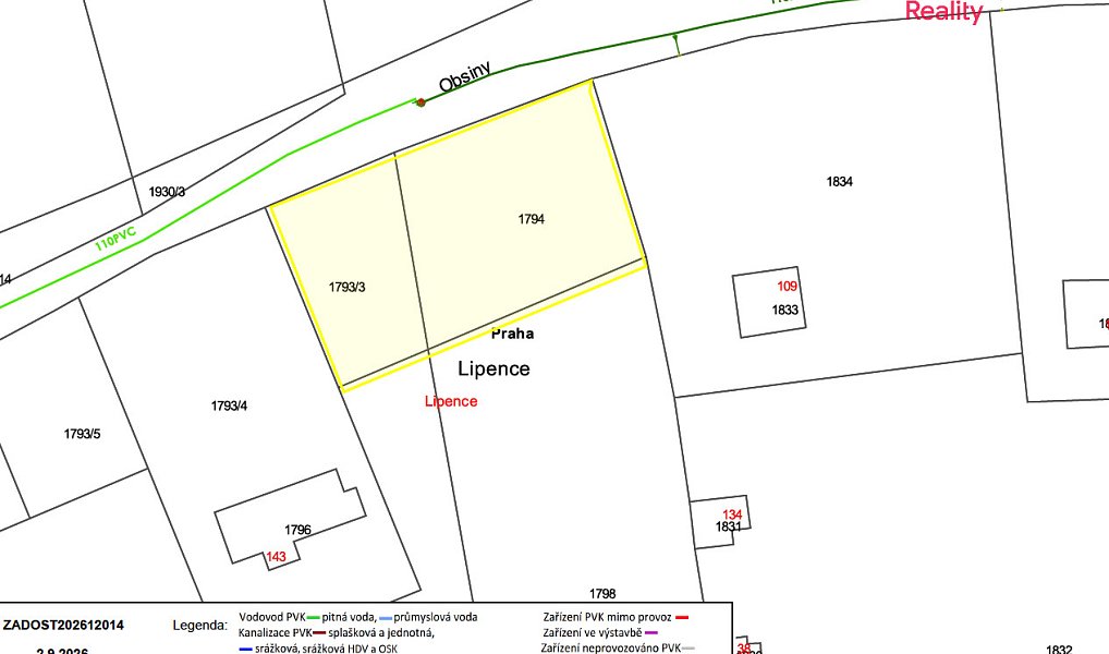 Prodej lesa 5 606 m², Praha – náhled fotky 10