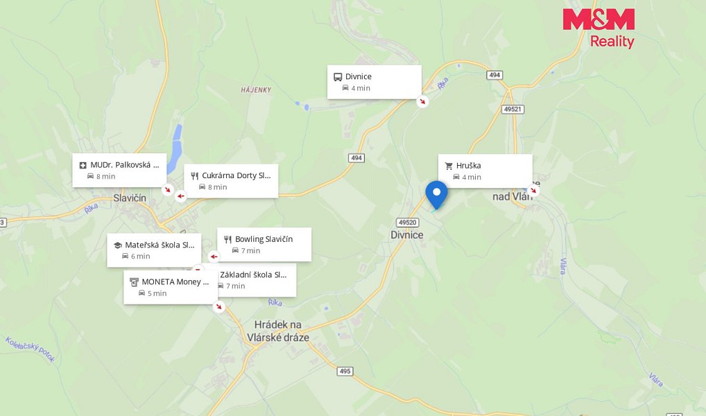 Prodej stavebního pozemku 1 635 m², Slavičín – náhled fotky 7