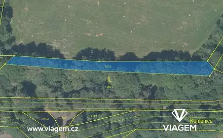 Prodej lesa 1 247 m², Česká Kamenice, okres Děčín