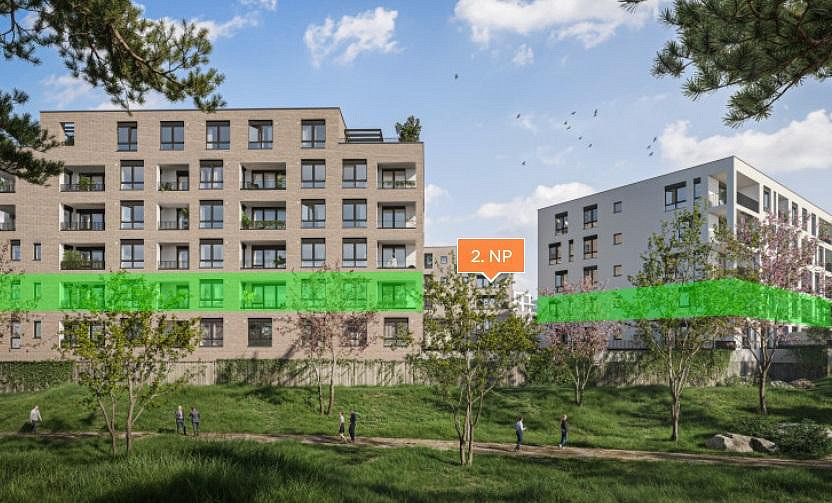 Prodej bytu 2+kk 51 m²