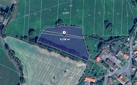 Prodej louky 4 118 m², Životice, okres Plzeň-Jih