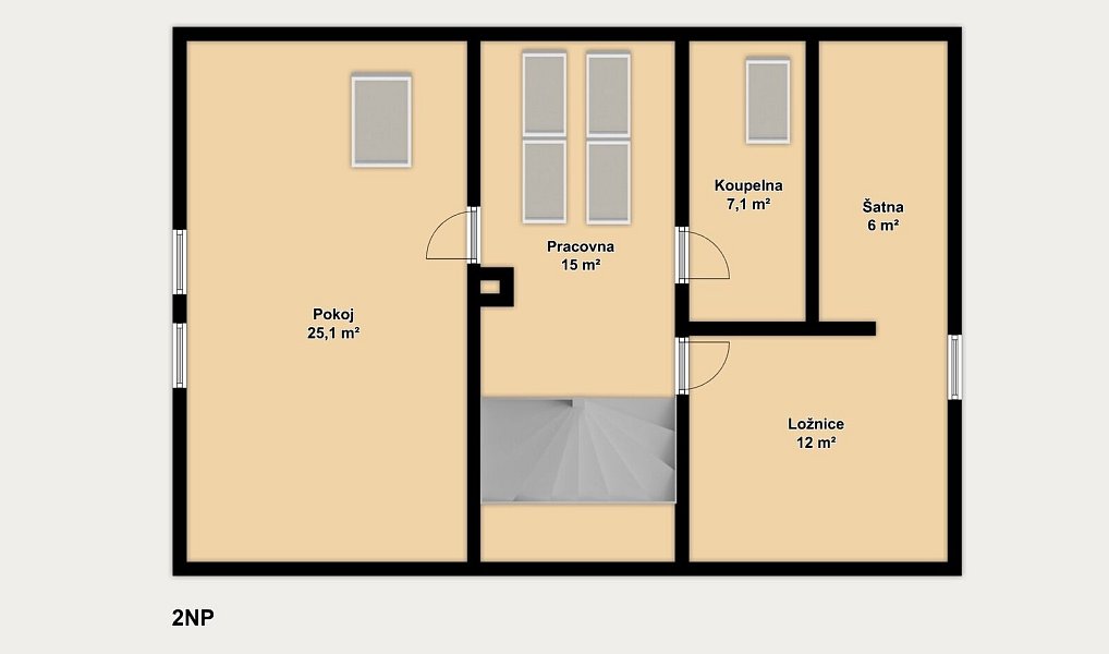 Prodej domu 176 m² s pozemkem 1 000 m², Kupařovice – náhled fotky 49