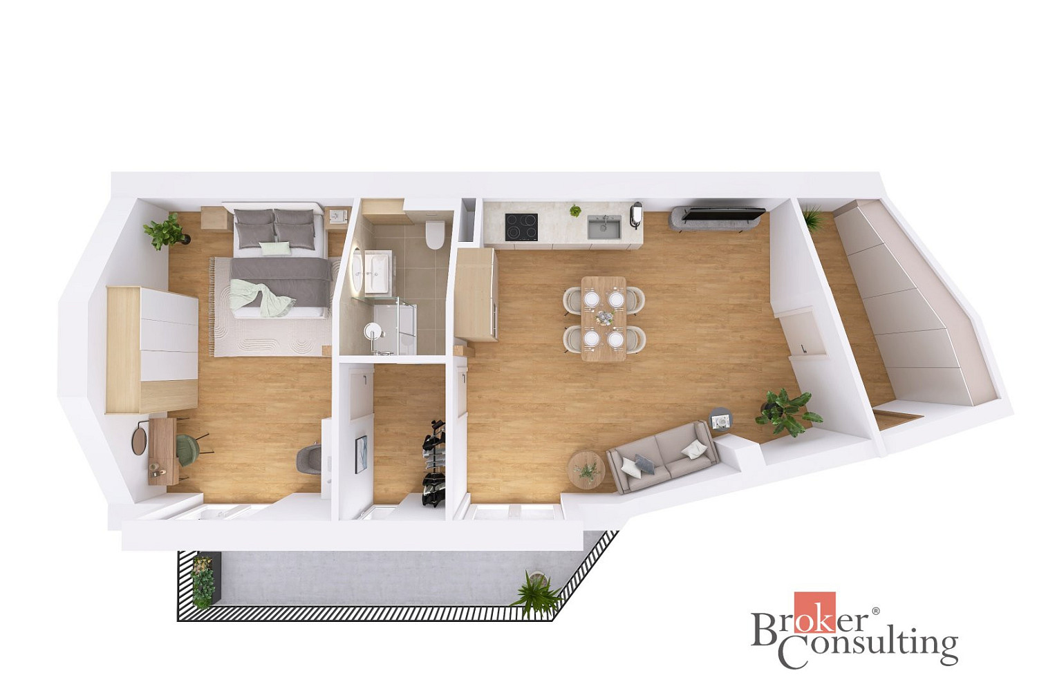 Prodej bytu 2+kk 68 m² — photo 2