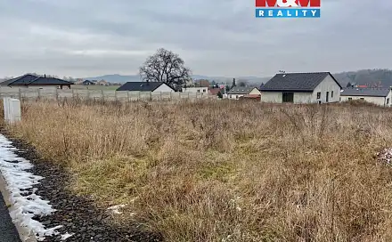 Prodej stavebního pozemku 900 m², U Školky, Kryry, okres Louny