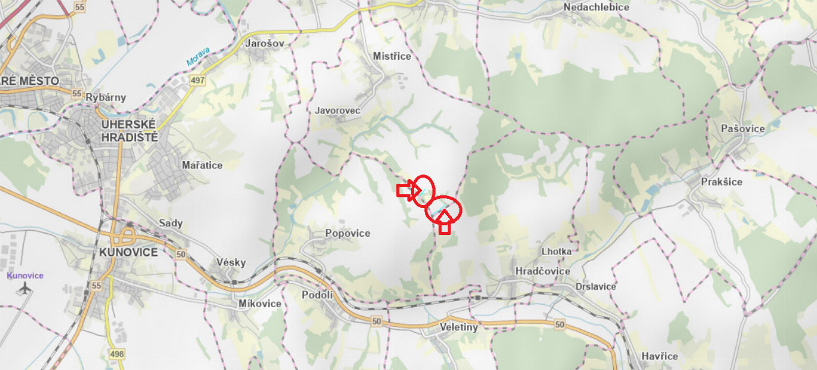 Prodej pole 2 190 m²