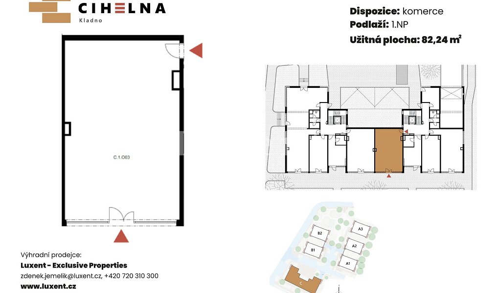 Pronájem obchodních prostor 82 m², Kladno – náhled fotky 9