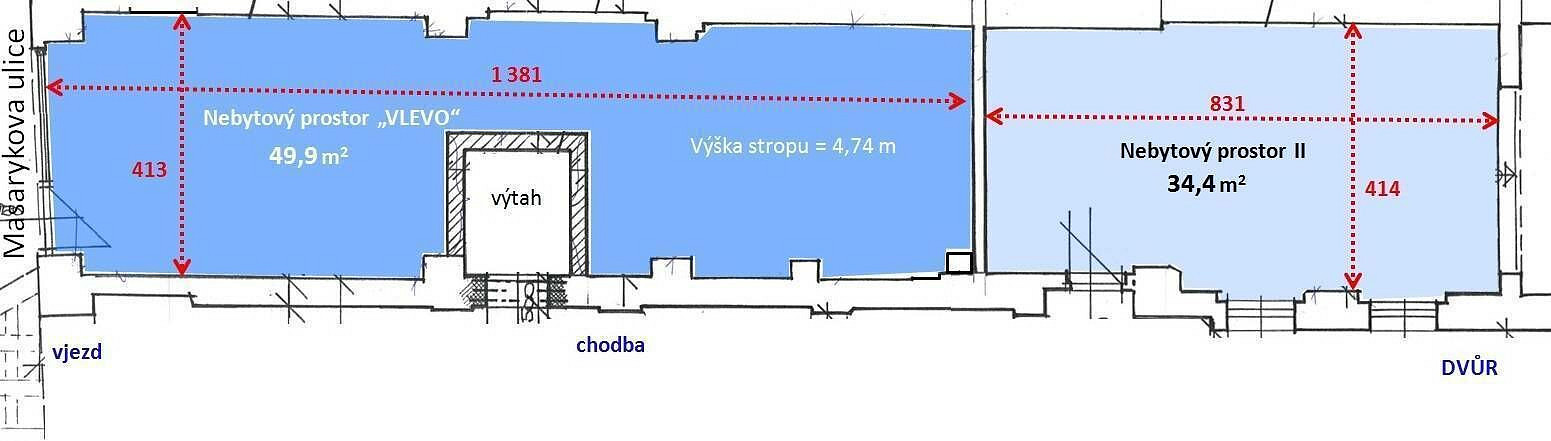 Pronájem obchodních prostor 50 m² – fotografie 4