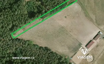 Prodej pole 1 493 m², Lhůta, okres Plzeň-město