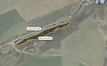 Prodej pozemku 7 891 m², Lhenice, okres Prachatice