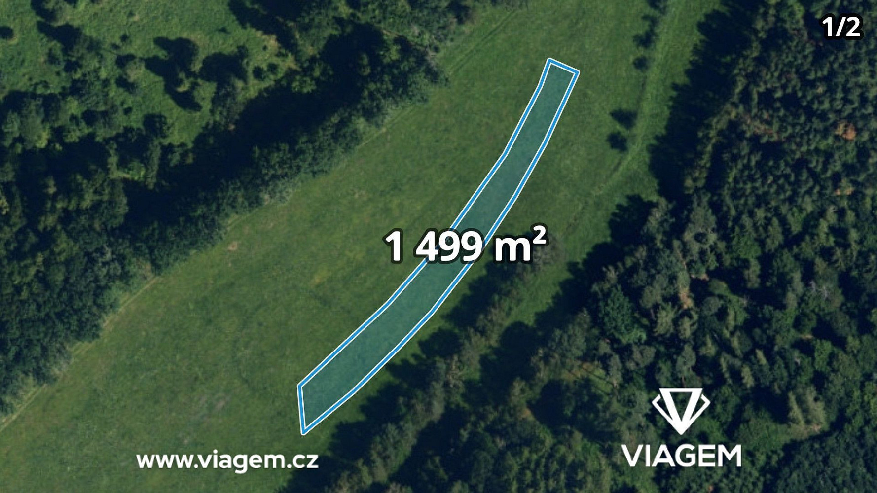 Prodej pole 1 388 m²