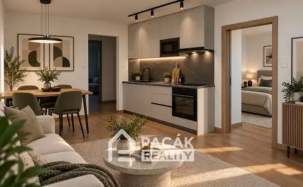 Prodej bytu 3+kk 58 m², Na Hrázi, Hranice - Hranice I-Město, okres Přerov