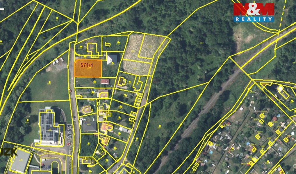 Prodej stavebního pozemku 909 m², Dubí – náhled fotky 4