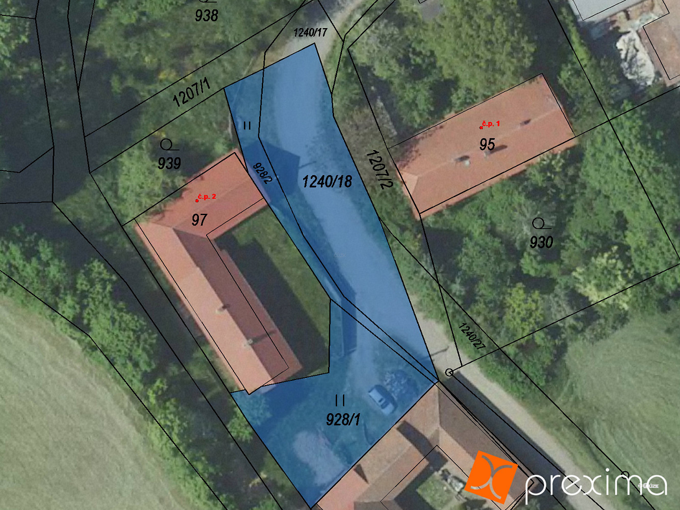 Prodej stavebního pozemku 84 m²