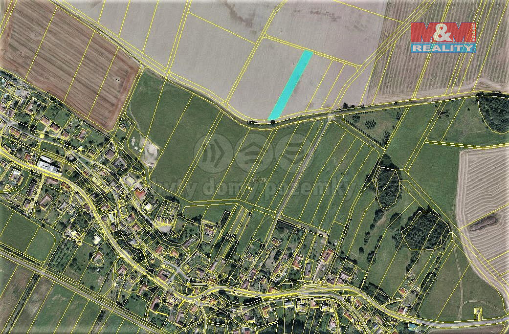 Prodej pole 1 503 m²