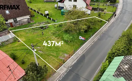 Prodej stavebního pozemku 437 m², Lánov, okres Trutnov