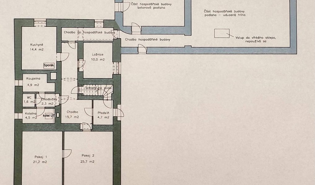 Prodej domu 306 m² s pozemkem 1 596 m², Nová Bystřice – náhled fotky 4