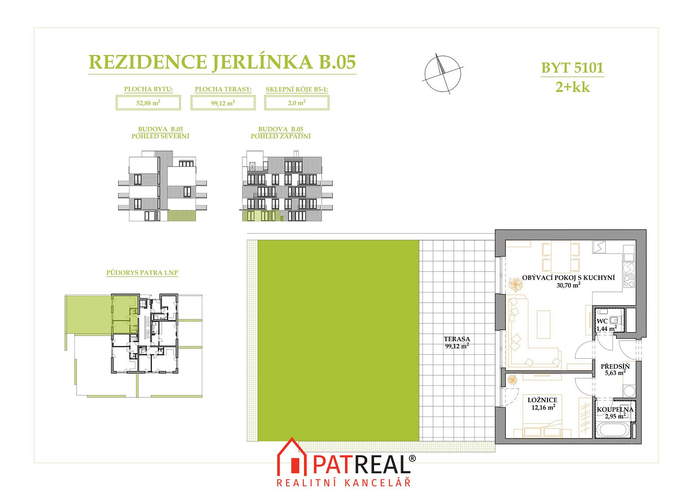 Prodej bytu 2+kk 152 m² — photo 2