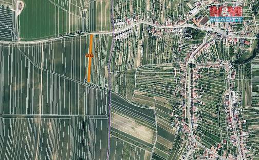 Prodej pole 523 m², Ježov, okres Hodonín