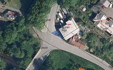 Prodej stavebního pozemku 42 m², Libštát, okres Semily