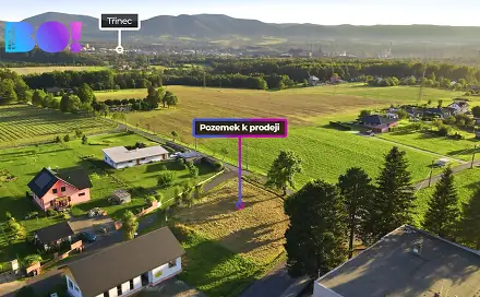 Prodej stavebního pozemku 959 m², Třinec, okres Frýdek-Místek