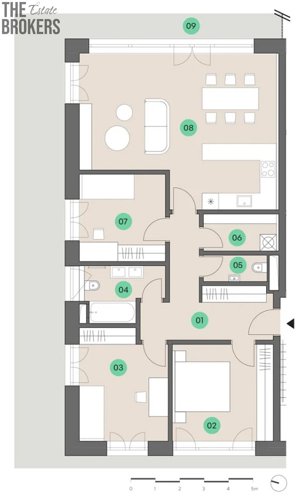 Prodej bytu 4+kk 100 m² – fotografie 4