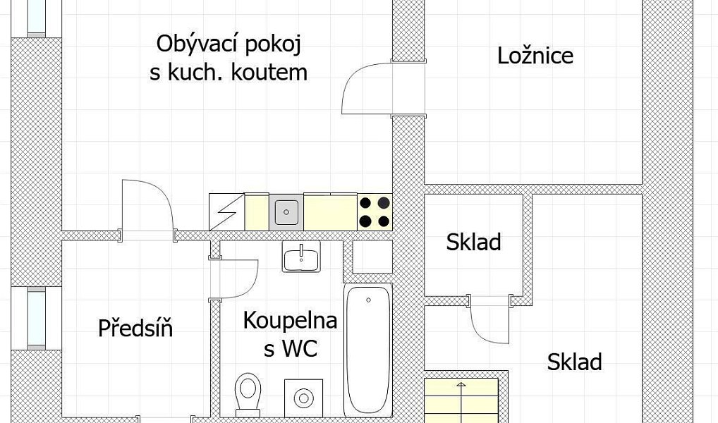 Prodej domu 87 m² s pozemkem 132 m², Kamenice nad Lipou – náhled fotky 16