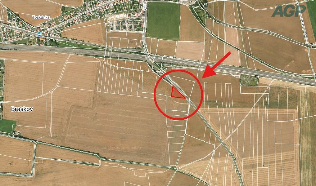 Prodej pole 11 437 m², Pletený Újezd – náhled fotky 3