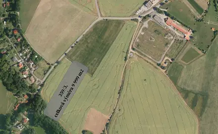 Prodej pole 4 999 m², Radějovice, okres Praha-východ