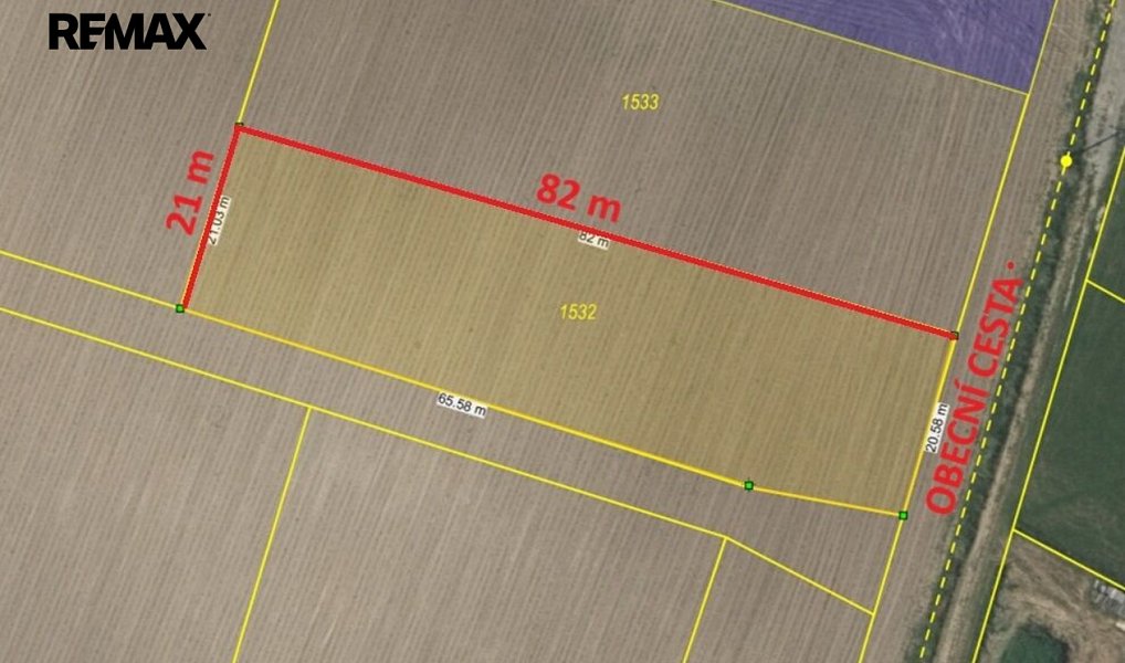 Prodej stavebního pozemku 1 791 m², Malovice – náhled fotky 4