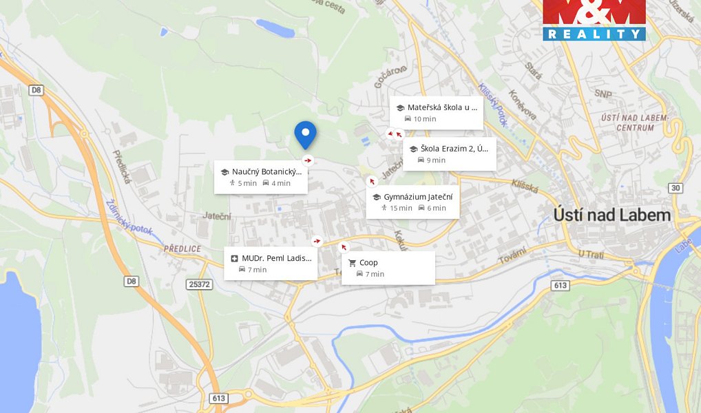 Prodej zahrady 700 m², Ústí nad Labem – náhled fotky 5